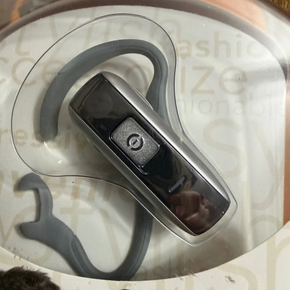 Motorola Wireless Headset Unisex OS Cannon Grey H550 Bluetooth Cingular NIB